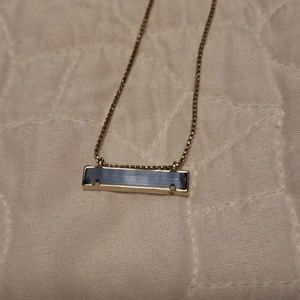 Dusty Blue Kendra Scott Necklace